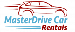 MasterDrive car rental bridgetown barbados logo white background