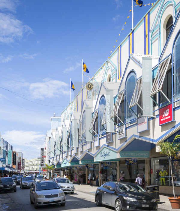 photo of pelican village and the popular shopping street in Bridgetown MasterDrive car rental bridgetown barbados